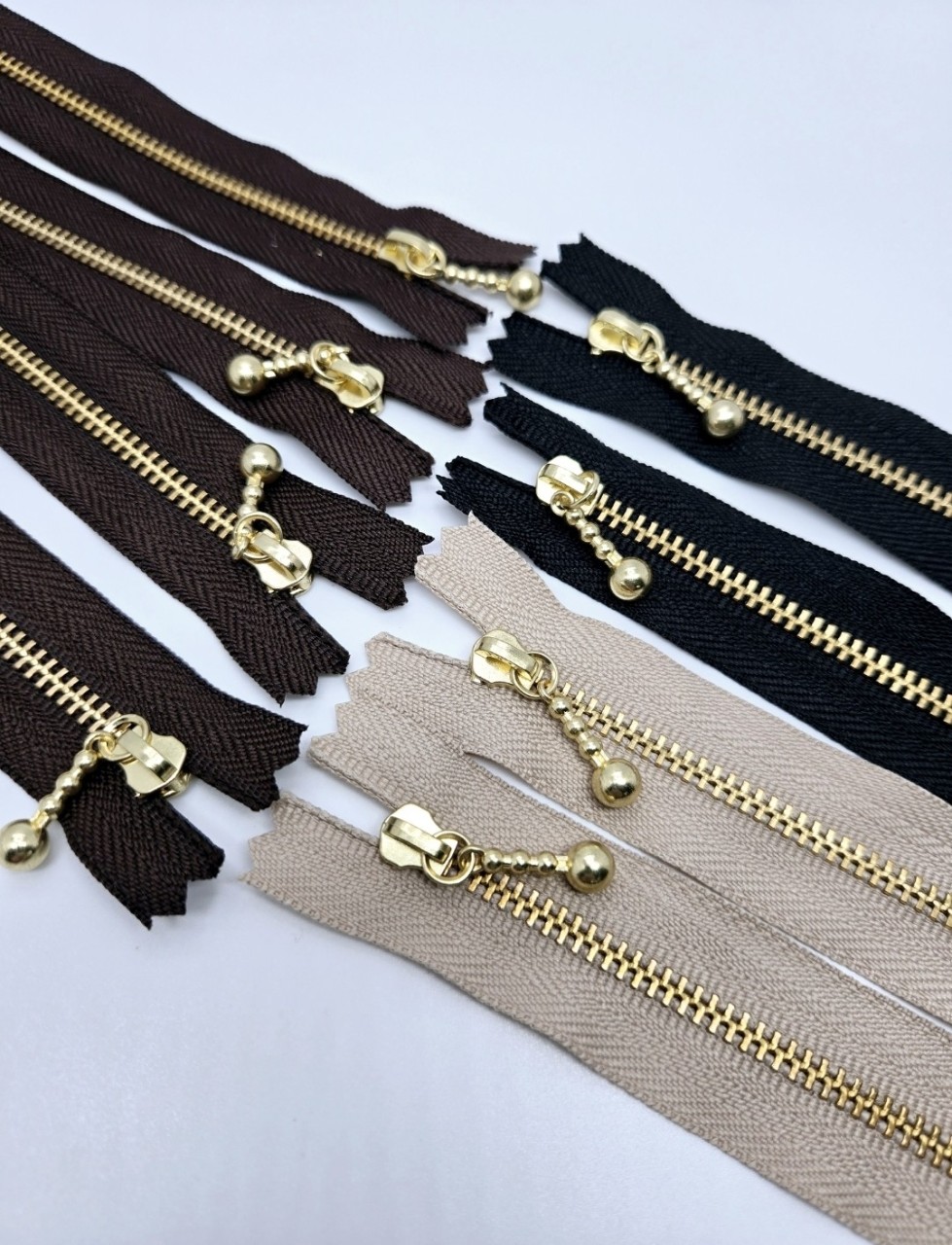 3호지퍼 ykk  10cm 5개