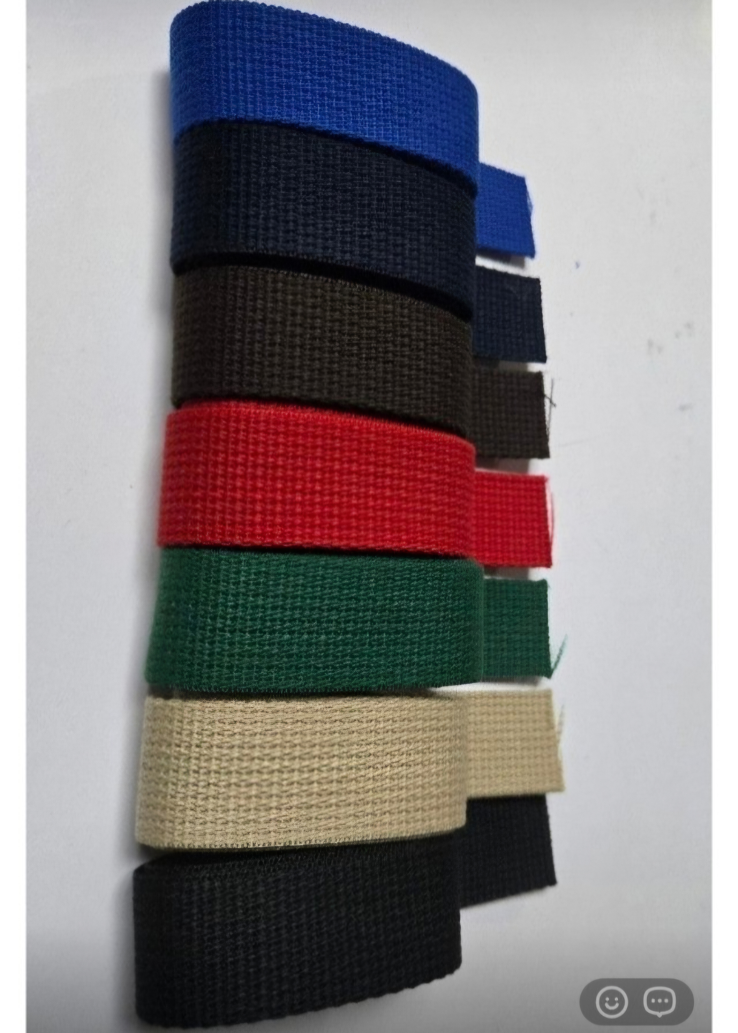 웨이빙 단색 면 아크릴 3마한셋